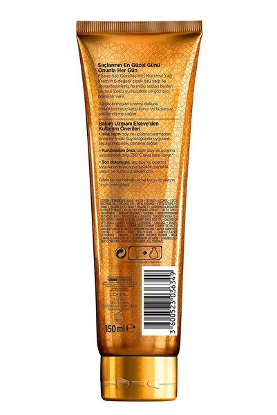 ELSEVE Mucizevi Yağ Saç Güzelleştirici Krem 150 Ml