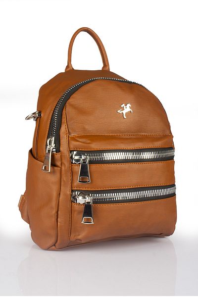 By Hakan Nas Bag-1051 Washing Backpack Καφέ