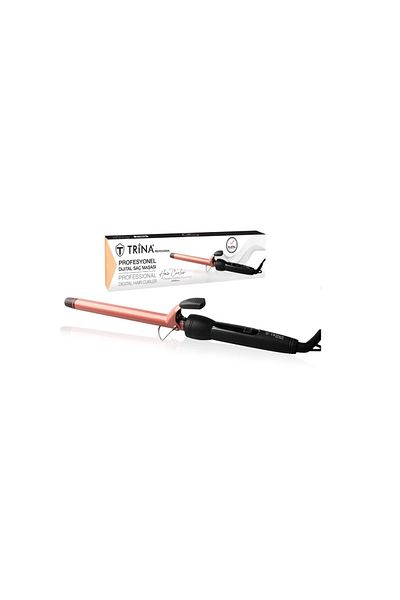 Trina Professional Digital Hair Curler 19 Mm Rose Gold Hair Curler Trnsacms0080