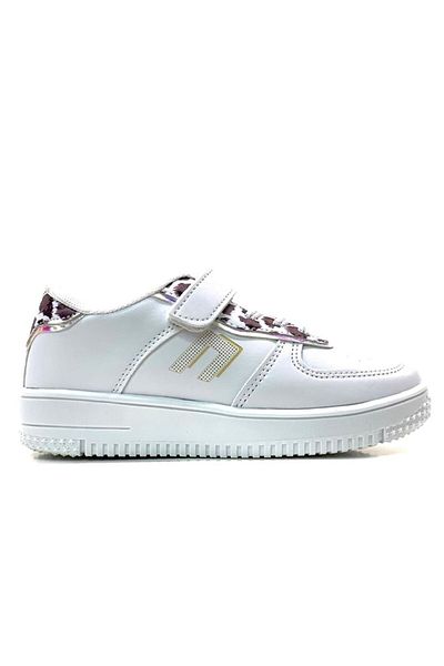 Cool Tenis ortopedic Beijing alb/leopard pentru fetiță
