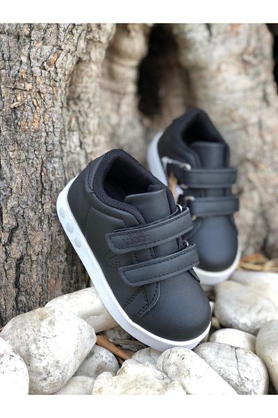 Vicco Black - Oyo Luminous Sneaker Sports Shoes