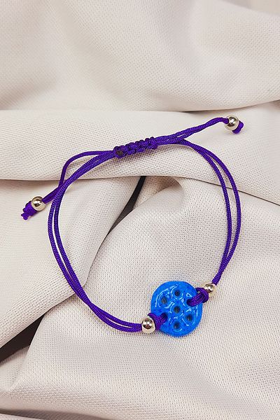 Nev Tasarım 7 Eye Syriac Charm Bracelet