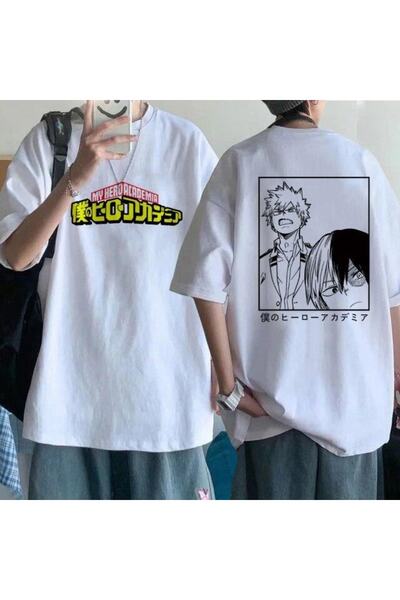 GALASHOP تي شيرت كارتون ماي هيرو أكاديميا Mod46