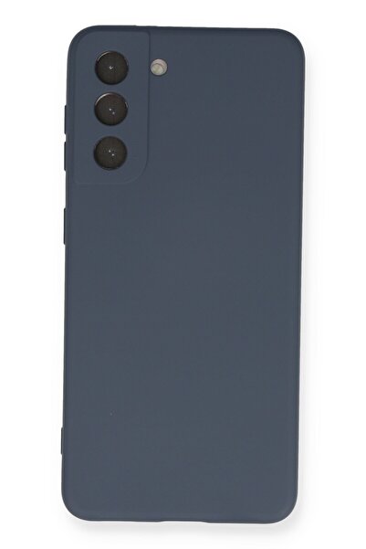 HappyCase Samsung Galaxy S21 Kılıf Nano Içi Kadife Silikon - Gri