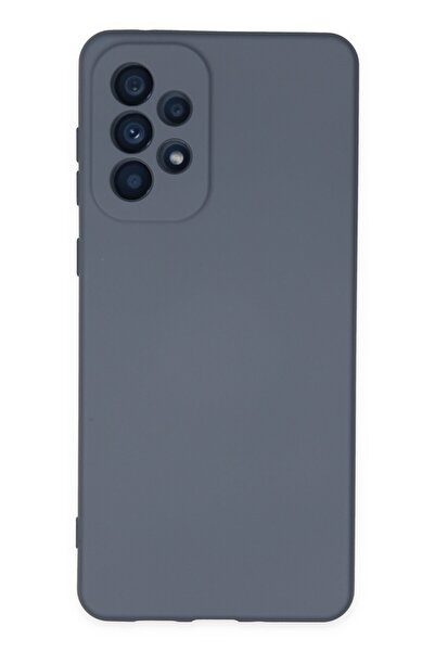 HappyCase Samsung Galaxy A23 4g Kılıf Nano Içi Kadife Silikon - Gri