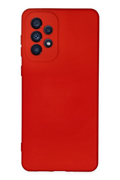 HappyCase Samsung Galaxy A23 4g Kılıf Nano Içi Kadife Silikon - Kırmızı