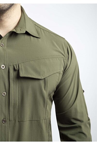 VAV WEAR Tactical Shirt Flexible Fit Men's Outdoor Wear Anti-Sweat Trekking Tacflex01