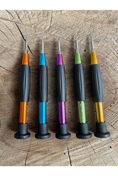 NEW 5parça Tork Yıldız Saatçi Tornavida Seti Telefon Tornavida Seti