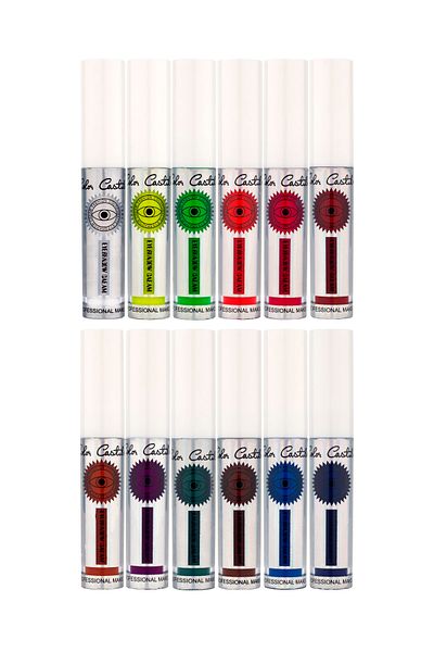 Tikatti Color Castle 12 Color Liquid Eyeshadow - Liquid Eyeshadow