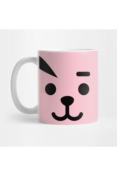 GünayStore هدية BTS Army Kpop - BTS Bt21 كوكي آيز | كوب بانجتان H91