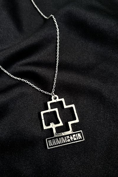 Köstebek Rammstein Logo Necklace