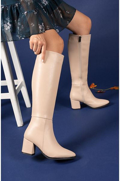 Riccon Nude Skin női csizma0012816s