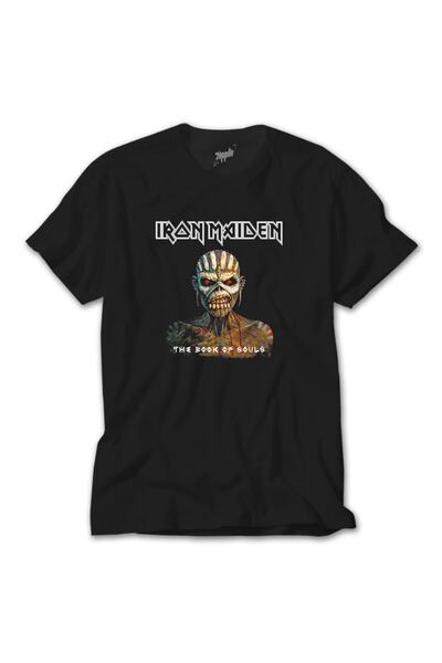 Z zepplin Tricou negru Iron Maiden The Book Of Souls