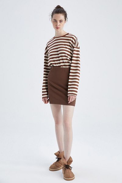 DeFacto Z2143Az22Au Model A-Line Mini Skirt