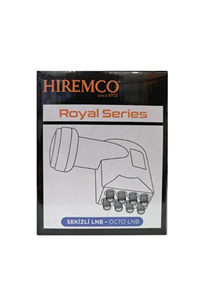 Hiremco Royal Serisi Sekizli Lnb - 8 Çıkışlı Lnb 4k Ve Hd Uyumlu