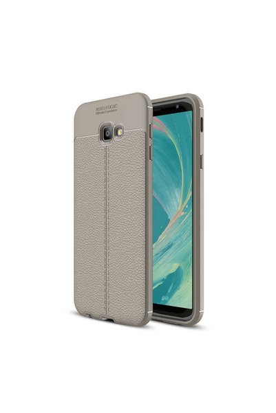 kılıffuarı Samsung Galaxy J4 Plus Case Silicone Leather Look Protected Niss C...