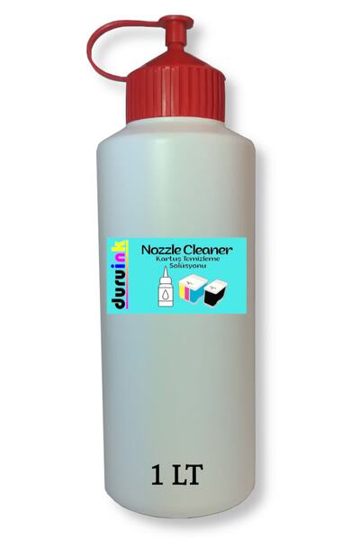 Duruink Epson Baskı Kafası Tıkanıklık Açıcı Mürekkep Temizleme Solüsyonu 1000ml Nozzle Cleaner