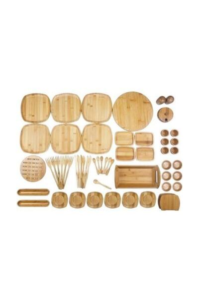 Bambum B1022 Ikon Fıx 57 Prç. Kahvaltı Seti