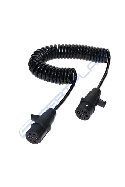 SERTPLAS 7 Pinli, Toz Koruma Lastikli, Iki Plastik Fişli S Tipi Erkek Taraf (...