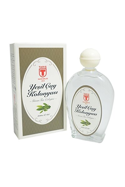 Tariş Yeşil Çay Kolonyası 200ml Cam Şişe Tarşçay