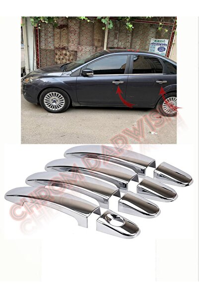 darwish Focus 2-2,5 Krom Kapı Kolu 2005-2008 4 Kapı Paslanmaz Çelik