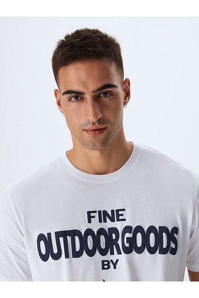 Ltb T-Shirt - Weiß - Regular Fit