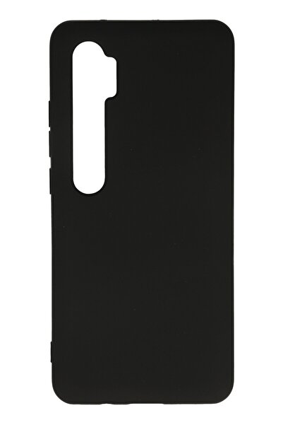 HappyCase Xiaomi Mi Note 10 Lite Kılıf Nano Içi Kadife Silikon - Siyah