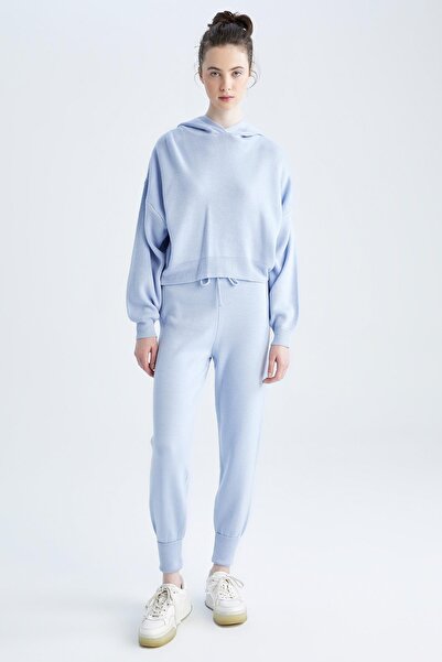 DeFacto Sweater - Blue - Oversize