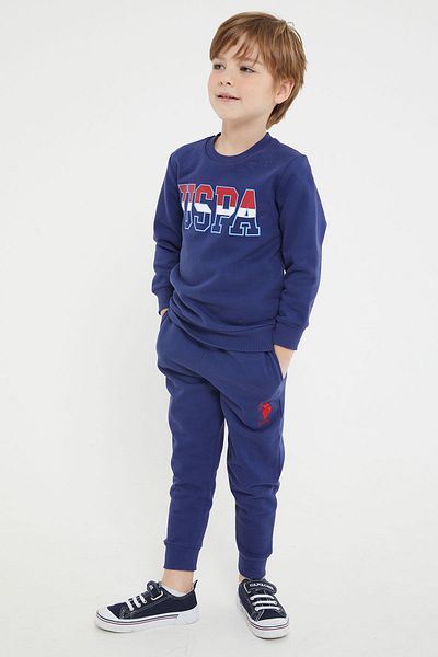 U.S. Polo Assn. Σετ φόρμας για αγόρι μπλε