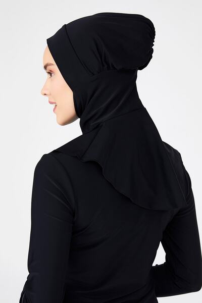 TESMAY Γυναικείο καπό Hijab Καπό Lycra με κάλυμμα λαιμού