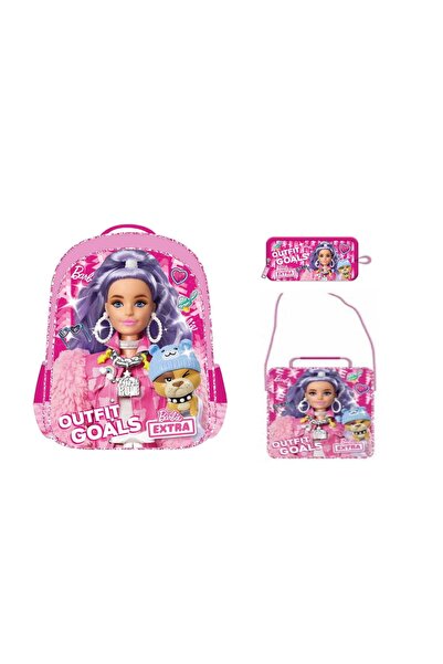 Barbie Extra Lisanslı Ilkokul Çanta Seti Loft Outfit Goals