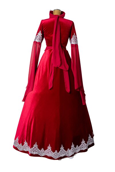DolunayModa Kaftan ,bindallı Yeni Sezon Gümüş Dantelli