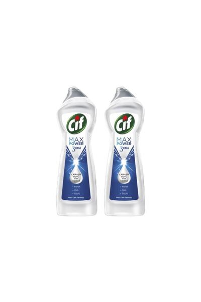Cif Krem Max Power 3 Etkili Mavi Çam Ferahlığı 675 Ml X2 Adet