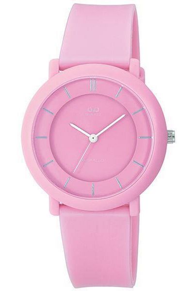 Q&Q Silicone Women's Wristwatch Pvq94j