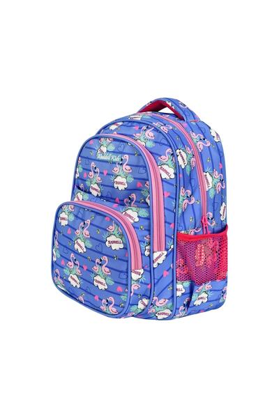 Paul Brand Set de ghiozdan și nutriție pentru școală primară impermeabilă cu model unicorn albastru Wdll5036