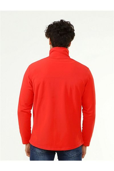 Helly Hansen Men's Red Fleece Coat