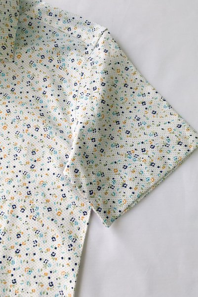 Louis Kids Little Floral Short Sleeve Children's Shirt