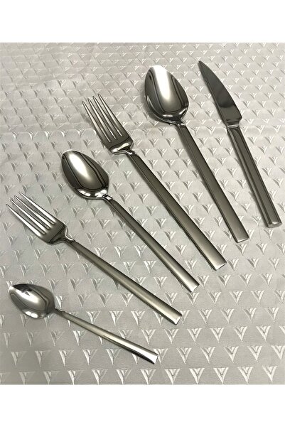 Kardelen Istanbul 72 Piece 304./ 18 / 10 Spoon Fork Knife Set for 12 People