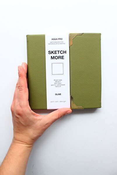 Poli Art Design Kare Cilt Defteri Canson The Wall Pro 20x20 cm (Marker Ve Grafik Için) Pro Classic Sketchbook