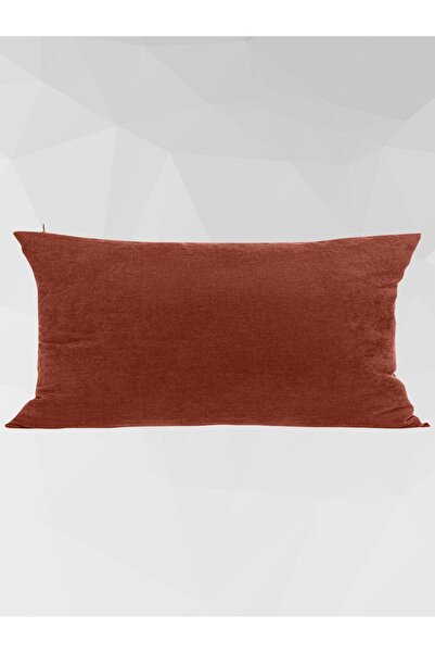 Cortibo Barcelona Throw Pillow Cover - Brick Color