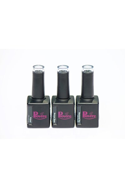 PIOVERE Kalıcı Oje Protez Tırnak Primer(15ML) Normal Base Coat(15ML) Diamond ...