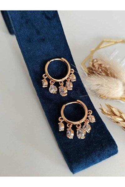 SU PERİSİ TAKI BİJUTERİ Gold Shakira Küpe