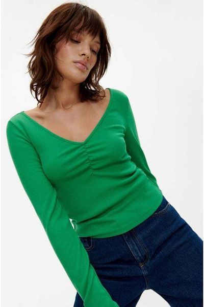 Limerence Women's Body Green Gathered