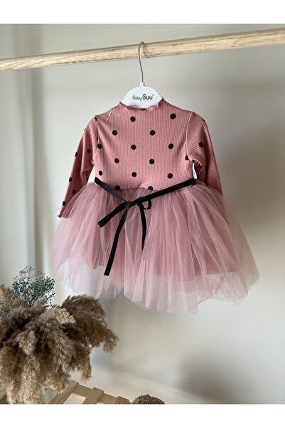 Baby Buu Puantiyeli Tütü Elbise