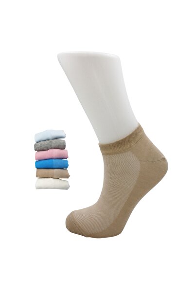 KARDEŞLER ÇORAP Асортимент дамски чорапи Многоцветни памучни чорапи Rice Knit, 6 броя в опаковка