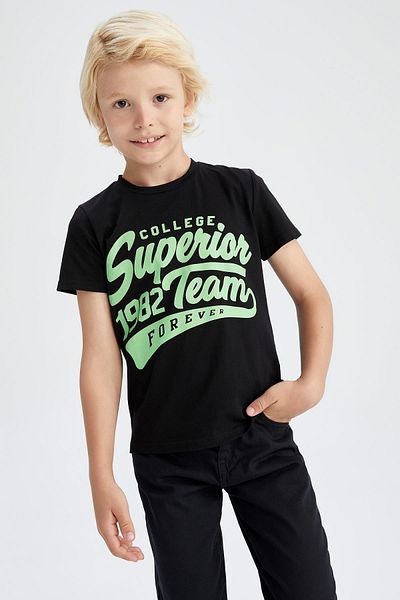 DeFacto Tricou cu mânecă scurtă pentru băiat