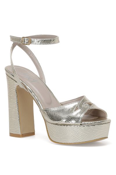 İnci Zaraos.z 2fx Gold Women's Heeled Shoes