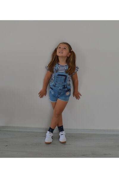 CİCHLİD Girl's Striped T-shirt