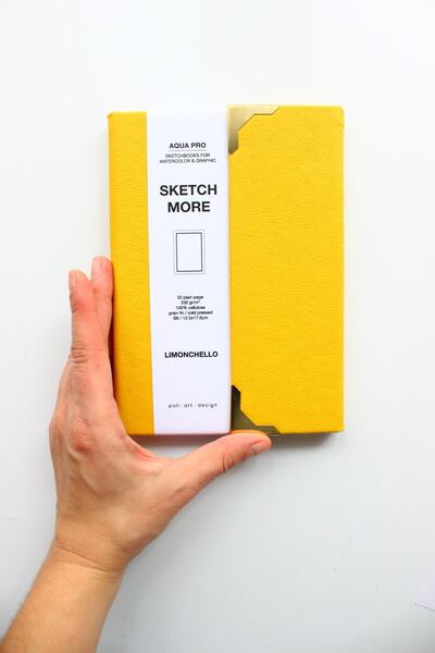 Poli Art Design دفتر رسم كلاسيكي برو B6 (للمرسم والرسومات)