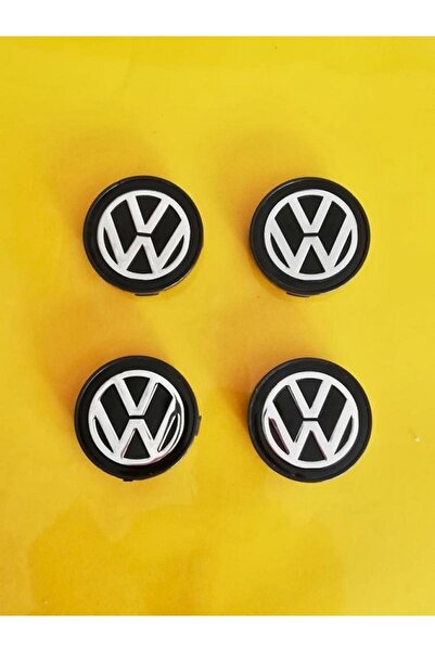 OTOTOPTAN Volkswagen Logolu 55-58 Mm Jant Göbeği